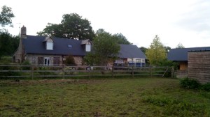 House with roof finished